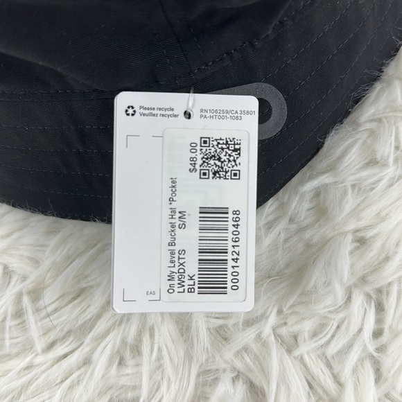 NWT Lululemon On My Level Bucket Hat Black - Picture 4 of 6